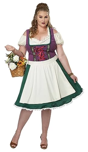 California Costumes Womens Bavarian Beer Maid Adult Costume 4 California Costumes Womens Bavarian Beer Maid Adult Costume - Image 2