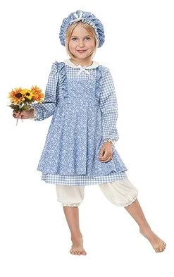 California Costumes Little Prairie Girl Costume