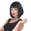 California Costumes Women's 90's Pulp Film Icon Wig, Black, One Size -California Costume Collections Shop 41NbbwwcSGL
