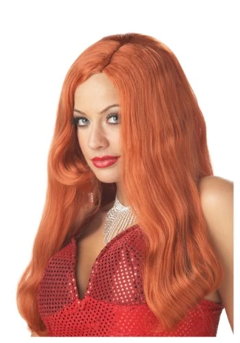 California Costumes Silver Screen Sinsation Costume Wig - Red 3 California Costumes Silver Screen Sinsation Costume Wig - Red