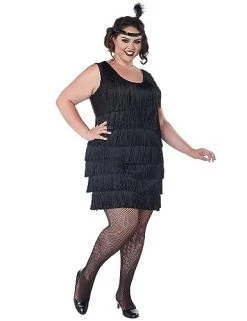 Fashion Flapper Costume Adult Plus -California Costume Collections Shop 41PxTZaT3oL 1