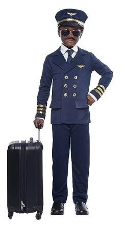 Kids Airline Pilot Costume