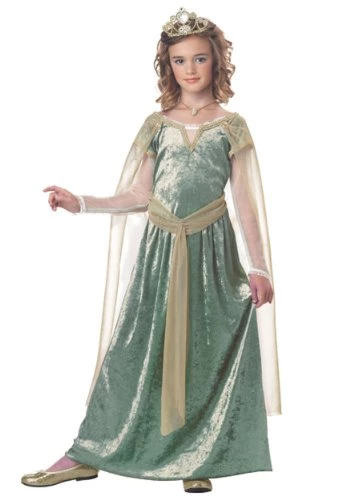 Child Queen Guinevere Costume 3 Child Queen Guinevere Costume