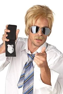 California Costumes Ace Detective Wig, Blonde, One Size