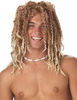 California Costumes Men's Beach Bum Wig 5 California Costumes Men's Beach Bum Wig -California Costume Collections Shop 41RO7zES wL. AC