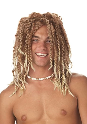 California Costumes Men's Beach Bum Wig 3 California Costumes Men's Beach Bum Wig