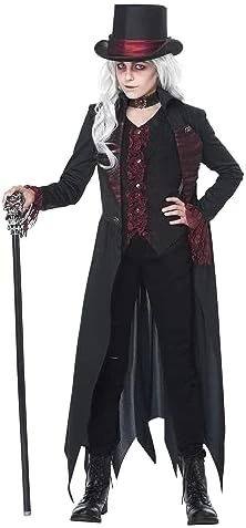 California Costumes Gothic Vampiress Child Costume 6 California Costumes Gothic Vampiress Child Costume - Image 4