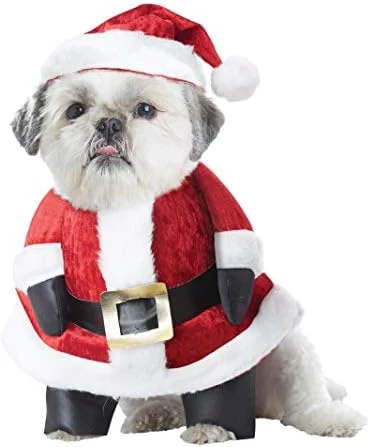 Santa Pup Dog Costume X-Small 4 Santa Pup Dog Costume X-Small - Image 2
