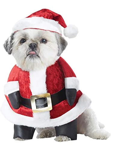 Santa Pup Dog Costume X-Small 3 Santa Pup Dog Costume X-Small