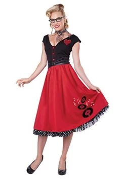 California Costumes Women's Rock N Roll Sweetheart 50's Pin Up Costume