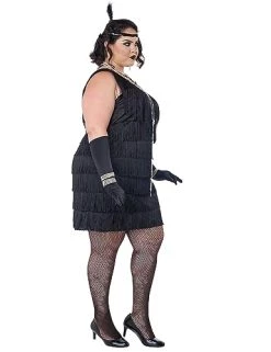 Fashion Flapper Costume Adult Plus -California Costume Collections Shop 41T7FiRdTlL 1