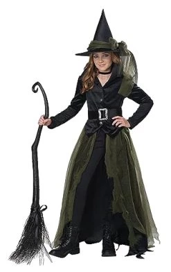Girls Cool Witch Costume