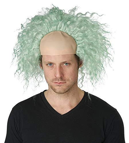 California Costumes Men's Obnoxious Ghost Bald Cap Wig, Green/Gray, One Size 5 California Costumes Men's Obnoxious Ghost Bald Cap Wig, Green/Gray, One Size - Image 3
