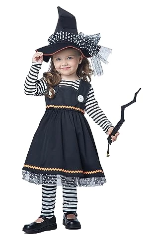 Toddler Crafty Little Witch Costume 3T/4T 3 Toddler Crafty Little Witch Costume 3T/4T