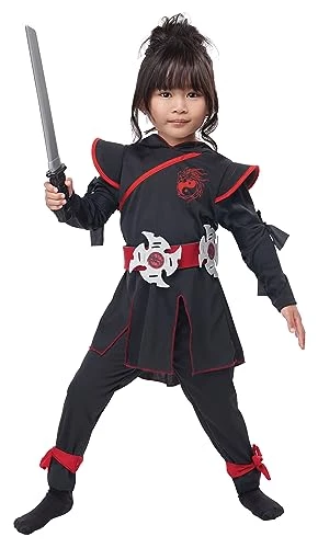 Girl's Lil' Ninja Girl Costume 3 Girl's Lil' Ninja Girl Costume