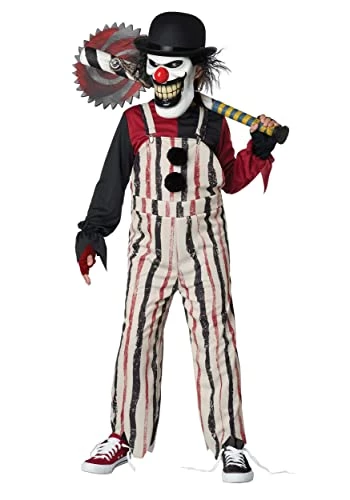 Boy's Carnival Creepster Clown Costume 3 Boy's Carnival Creepster Clown Costume