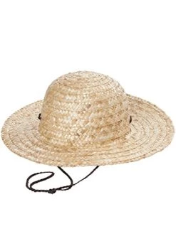 Small Straw Hat Costume Accessory