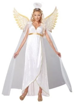 Plus Size Adult Guardian Angel Costume