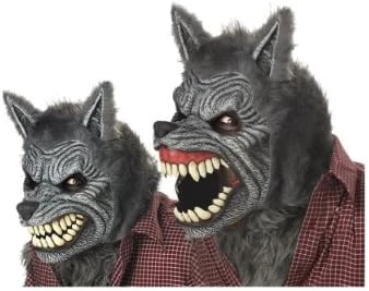 California Costumes Werewolf Ani-Motion Mask 4 California Costumes Werewolf Ani-Motion Mask - Image 2