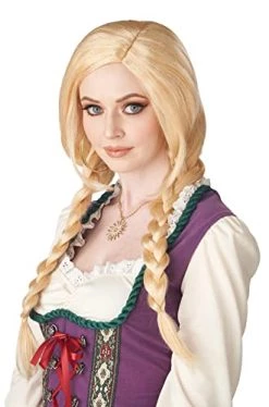California Costumes, Blonde Braids Wig, Blonde -California Costume Collections Shop 41XLvVSE3pL 1