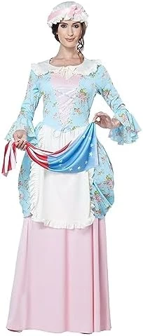 Adult Colonial Lady Betsy Ross Costume 5 Adult Colonial Lady Betsy Ross Costume - Image 3