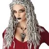 California Costumes Gray Crinkle Dreads Wig Standard -California Costume Collections Shop 41Y11g1XL