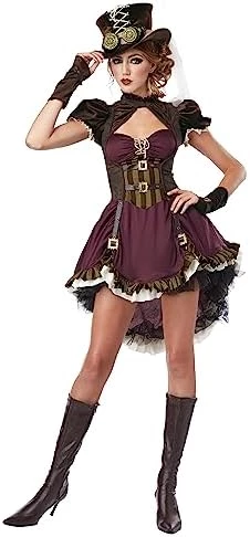 Adult Steampunk Girl Sexy Costume 9 Adult Steampunk Girl Sexy Costume - Image 7