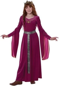 Medieval Princess Fuschia Child Costume -California Costume Collections Shop 41Z3c58K6GL. AC