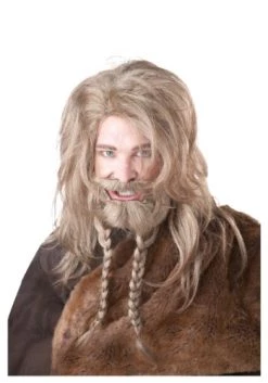 California Costumes Women's Viking Wig Beard And Moustache