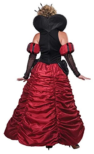 California Costumes Women's Dark Queen Of Hearts - Adult Costume Adult Costume, Wine/Black, Small 6 California Costumes Women's Dark Queen Of Hearts - Adult Costume Adult Costume, Wine/Black, Small - Image 4