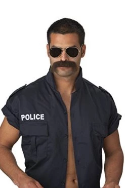 California Costumes Cop Mustache