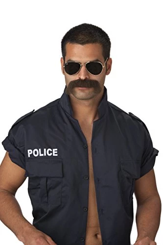 California Costumes Cop Mustache 3 California Costumes Cop Mustache