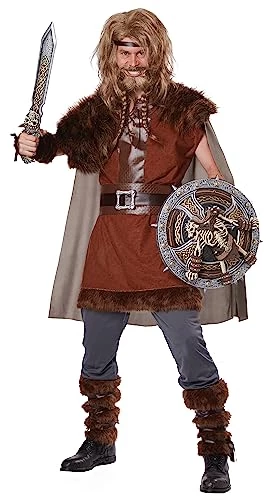 Men's Mighty Viking Costume 3 Men's Mighty Viking Costume