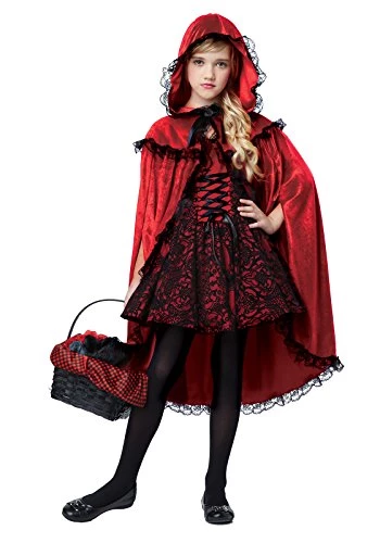 Deluxe Red Riding Hood Costume For Kids 3 Deluxe Red Riding Hood Costume For Kids