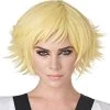 California Costumes Women's Feathered Cosplay Wig, Yellow, One Size -California Costume Collections Shop 41bIn0bpzYL