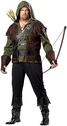 Plus Size Robin Hood Costume 5 Plus Size Robin Hood Costume - Image 3