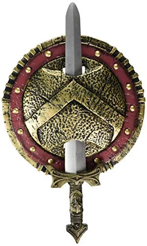 California Costumes Spartan Combat Shield And Sword Costume Accessory 3 California Costumes Spartan Combat Shield And Sword Costume Accessory