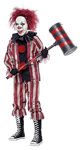Boy's Nightmare Clown Costume 3 Boy's Nightmare Clown Costume