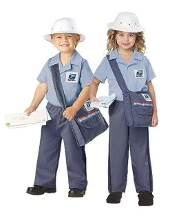 Toddler Postman Costume Blue 10 Toddler Postman Costume Blue -California Costume Collections Shop 41gLND5Op7L