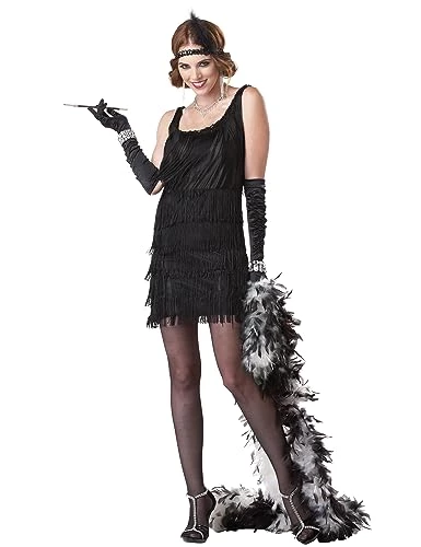 California Costumes Women's Fashion Flapper Plus Size Costume 3 California Costumes Women's Fashion Flapper Plus Size Costume