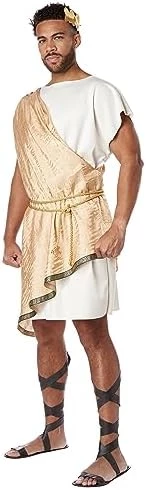 California Costumes Mens Greek God Toga 5 California Costumes Mens Greek God Toga - Image 3
