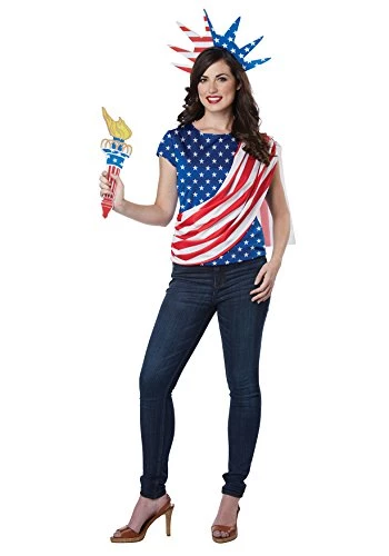 California Costumes Women's Miss Independence Costume 3 California Costumes Women's Miss Independence Costume