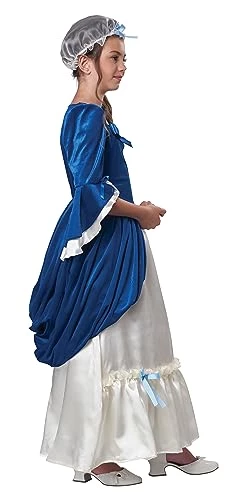 California Costumes Colonial Era Dress Girls' Costume 5 California Costumes Colonial Era Dress Girls' Costume - Image 3