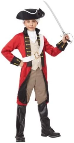 Boys British Redcoat Costume X-Large (12-14) -California Costume Collections Shop 41icxqmPL. AC