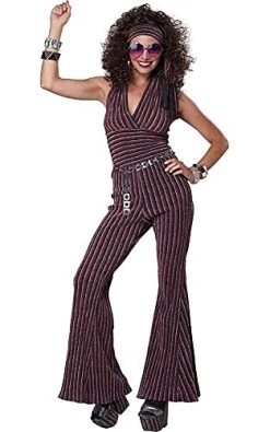 California Costumes 70's Halter Pant Set Adult Costume