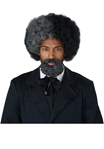 California Costumes Adult Frederick Douglass Wig And Goatee 3 California Costumes Adult Frederick Douglass Wig And Goatee