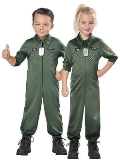 California Costumes Child Unisex Jr. Jet Pilot Toddler Costume Army Green, Td (3-4) 8 California Costumes Child Unisex Jr. Jet Pilot Toddler Costume Army Green, Td (3-4) -California Costume Collections Shop 41lnPtA1tcL