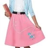 California Costumes 50's Pink Poodle Skirt Child Costume 1 California Costumes 50's Pink Poodle Skirt Child Costume -California Costume Collections Shop 41luL5qRTYL