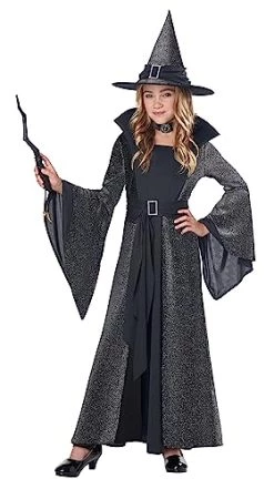 Girl's Moonlight Shimmer Witch Costume