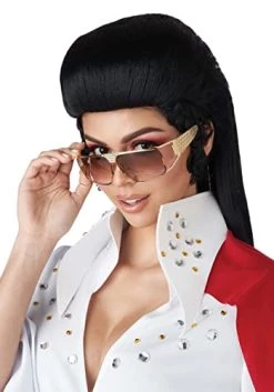 California Costumes Women's Rock N' Roll Royalty Wig Standard